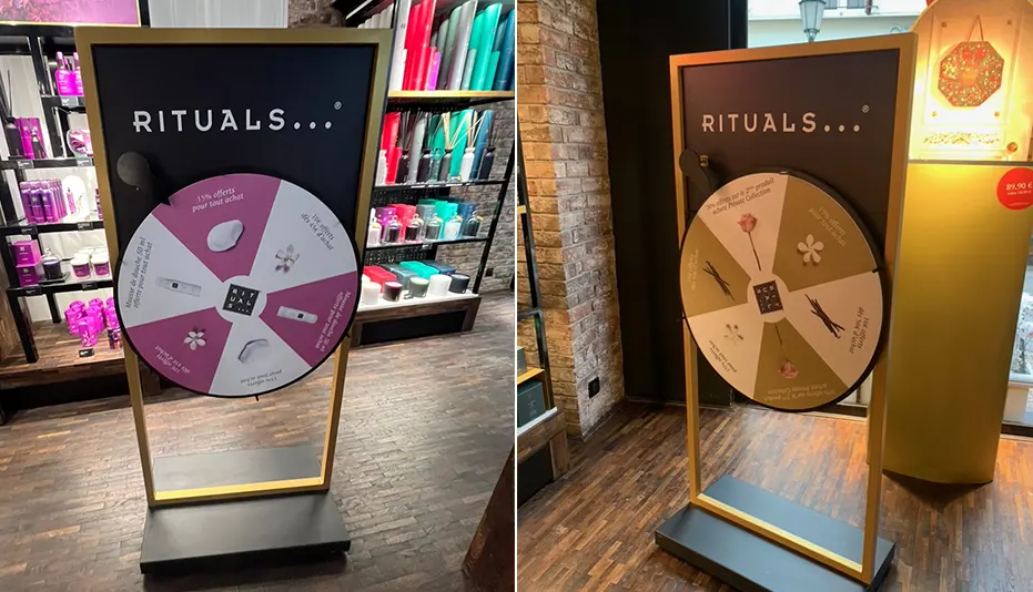 Création merchandising retail RITUALS