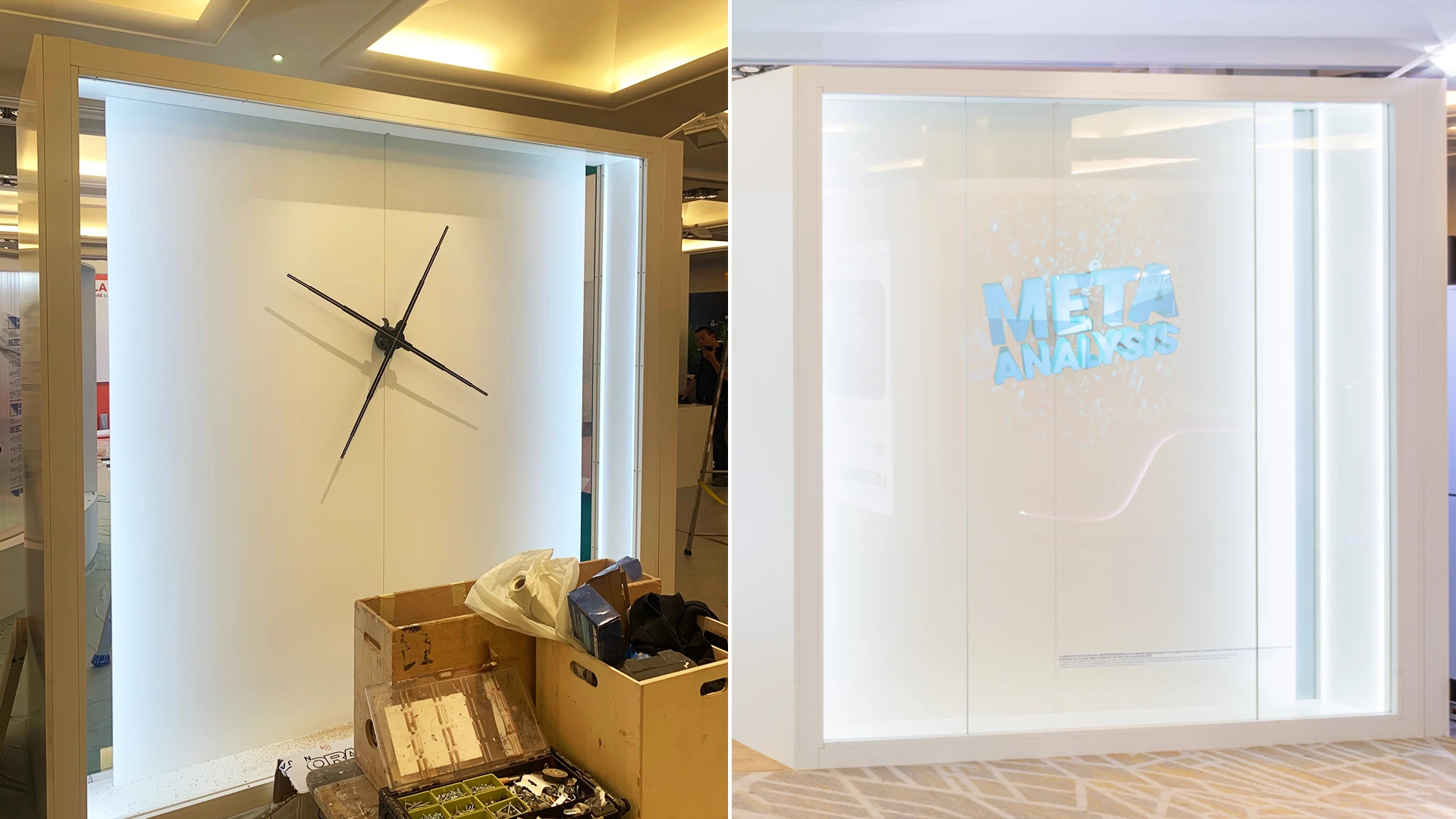 Hélice Holographique Stand ELMEX