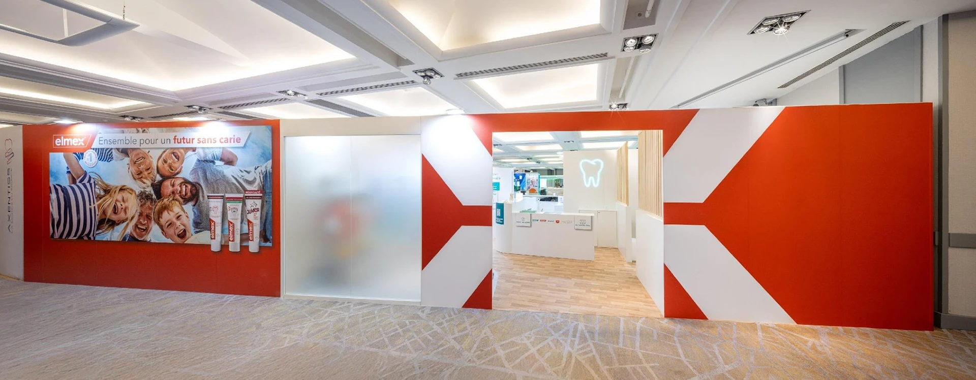 Stand ELMEX Congrès dentistes à Paris