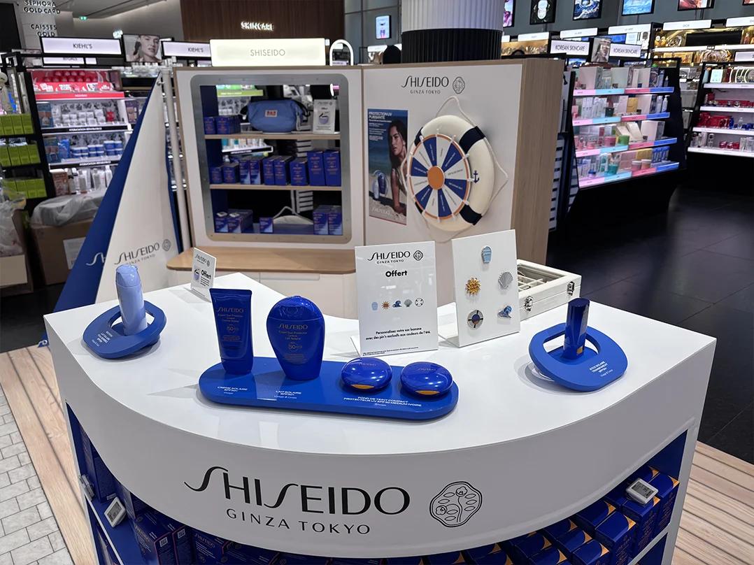 Création Podium Shiseido Création Podium Shiseido