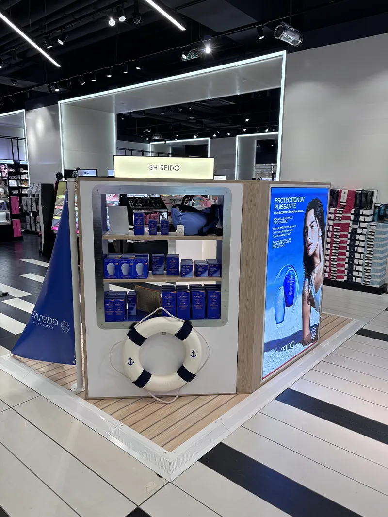 Création Podium Shiseido Création Podium Shiseido