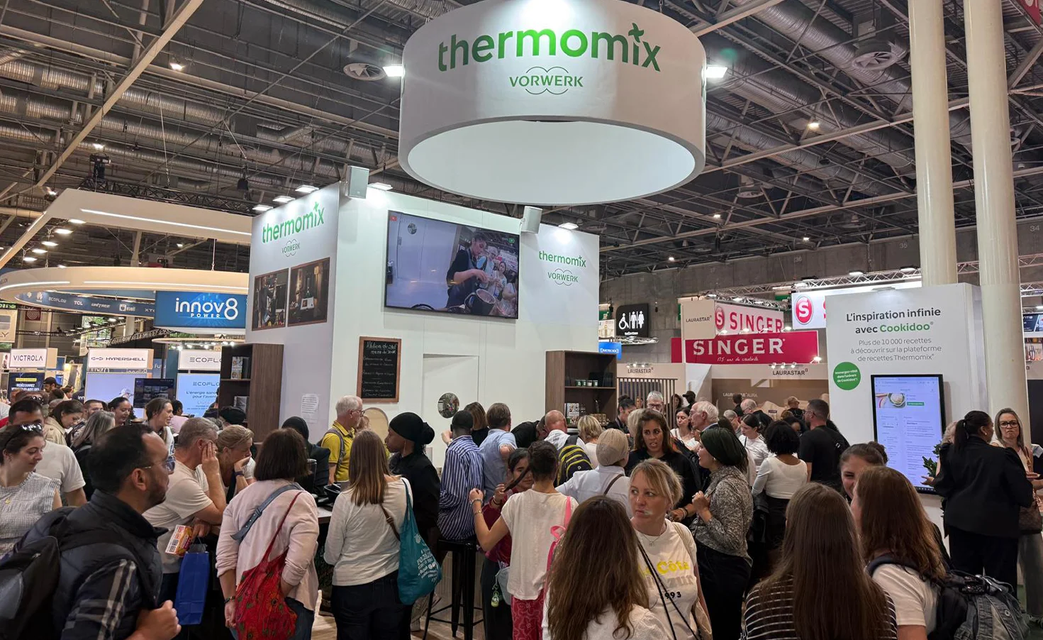 Création en 3D du stand Vorwerk par Maison Magence