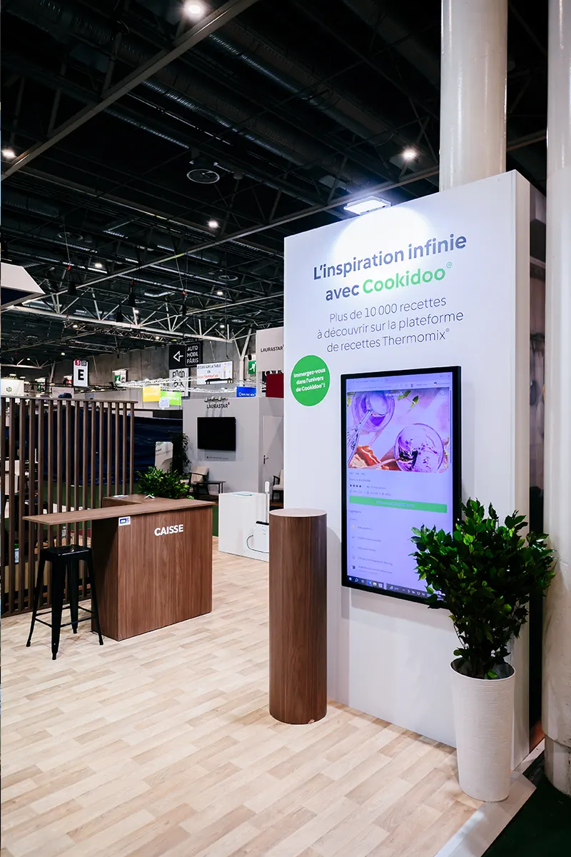 Stand Vorwerk: Thermomix® & Kobold Foire de Paris 2026 Stand Vorwerk: Thermomix® & Kobold Foire de Paris 2026